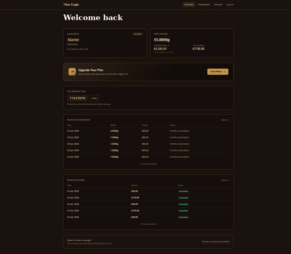 Dashboard